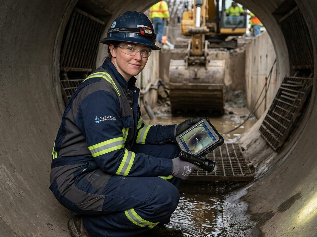 Sewer Line Inspection & Replacement in White Pine